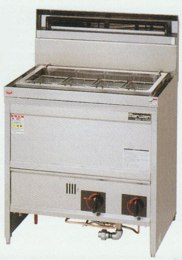 【業務用】 マルゼン ゆで麺機(スパゲティ釜) MGU-076PG W750×D600×H800 【送料無料】