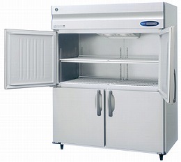 【業務用】 ホシザキ 業務用冷蔵庫 単相100V HR-150Z-ML W1500×D800×H1890 【送料無料】