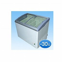 【業務用】 ハイブリット冷凍ショーケース 190L -30度タイプ HRS-100  W1006×D650×H885 【送料無料】