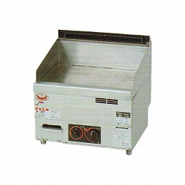 【業務用】 マルゼン ガスグリドル 調理面1 MGG-044TB W450×D450×H300
