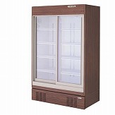 【業務用】 福島工業 スライド扉 リーチイン 冷蔵タイプ 単相100V MSU-40GMSR8 W1200×D450×H1900 【送料無料】