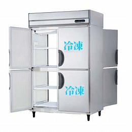 【業務用】 福島工業 パススルー冷凍冷蔵庫 単相100V PRD-122PM5 W1200×D840×H1950 【送料無料】