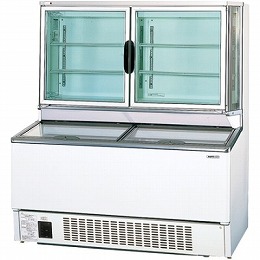 【業務用】 パナソニック 冷凍ショーケース パノラミックシリーズ 単相100V/三相200V SCR-D1503NA W1500×D747(+50)×H1665 【送料無料】