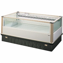 【業務用】 サンデン 両面平型冷凍オープンショーケース 419L 三相200V SJAL-068GZ W1800×D1120×H850 【送料無料】
