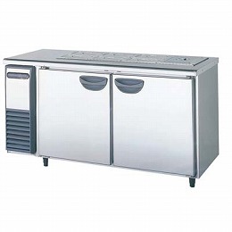 【業務用】 福島工業 サンドイッチテーブル 冷蔵庫 単相100V TSC-50RE1-A W1500×D600×H810 薄型 【送料無料】