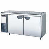 【業務用】 福島工業 サンドイッチテーブル 冷蔵庫 単相100V TSC-50RE1-A W1500×D600×H810 薄型 【送料無料】