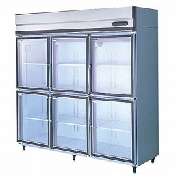 【業務用】 福島工業 リーチインショーケース 冷蔵タイプ 単相100V/三相200V UGD-180AGT6 W1790×D795×H1950 【送料無料】