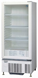 【業務用】 ホシザキ 小型冷蔵ショーケース USB-63BL1 W630×D650×H1520 【送料無料】