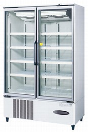 【業務用】 ホシザキ　冷凍リーチインショーケース(白) USF-120Z3 W1200×D800+50×H1915 【送料無料】