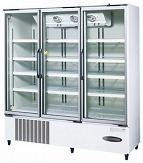 【業務用】 ホシザキ　冷凍リーチインショーケース(白) USF-180ZT3 W1800×D650+50×H1915 【送料無料】