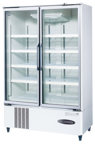 業務用】 ホシザキ リーチイン冷蔵ショーケース USR-120Z3 W1200×D800+ 