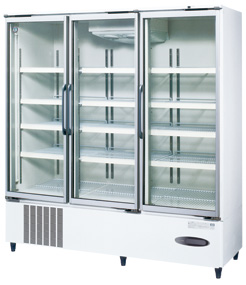 業務用】 ホシザキ リーチイン冷蔵ショーケース USR-180ZT3 W1800×D650 