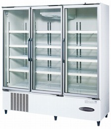 【業務用】 ホシザキ リーチイン冷蔵ショーケース USR-180ZT3 W1800×D650+50×H1915 【送料無料】